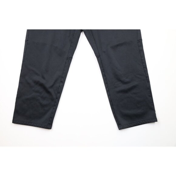 Nike Boys XL Travis Scott Big Swoosh Fleece Lined Wide Leg Sweatpants Black - Picture 4 of 11